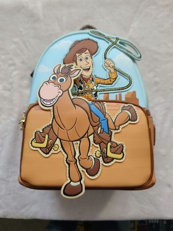 Sac à dos Loungefly Toy Story - Woody & Pile-Poil (Bullseye) – NEUF