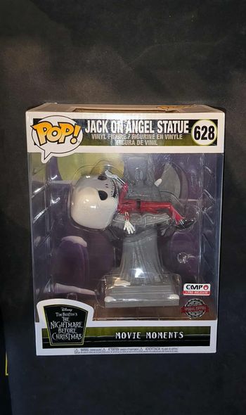 Figurine Funko Pop / Jack On Angel Statue 628 / L'étrange Noël de Mr. Jack / Disney / EMP Spécial