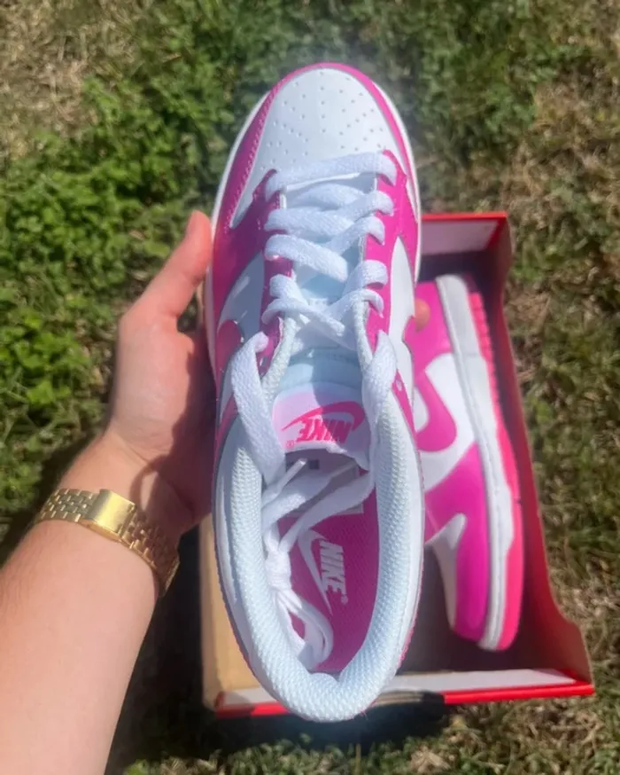 Nike Dunk Low rose - photo numéro 6