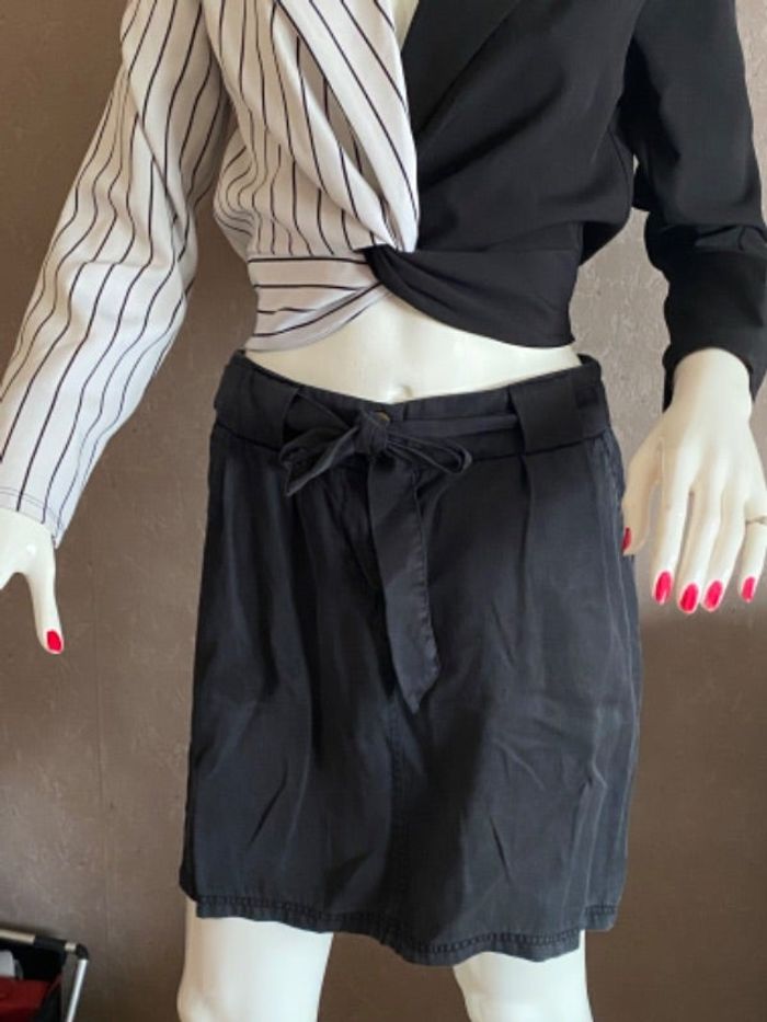 Jupe droite noire Bonobo T40