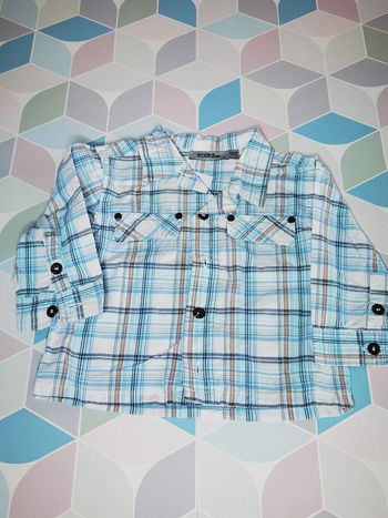 D3796 - chemise garçon 12 mois