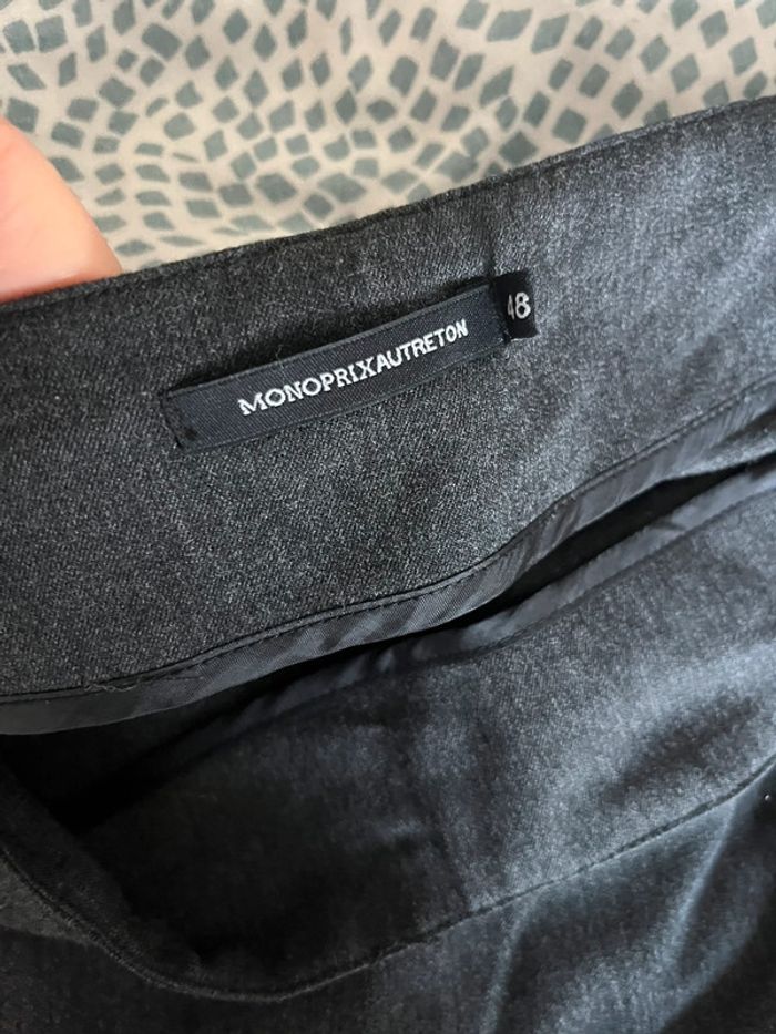 Pantalon de ville femme gris Autre ton taille 46/48 - photo numéro 11