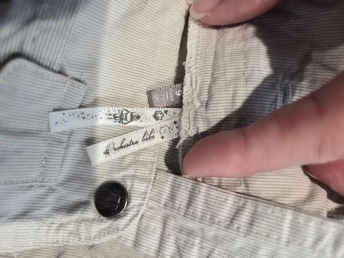 Salopette short beige, Orchestra, 9 mois - photo numéro 3