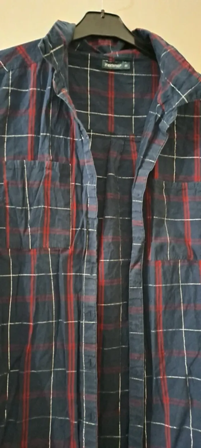 Chemise Femme à carreaux "Inextenso" - photo numéro 2