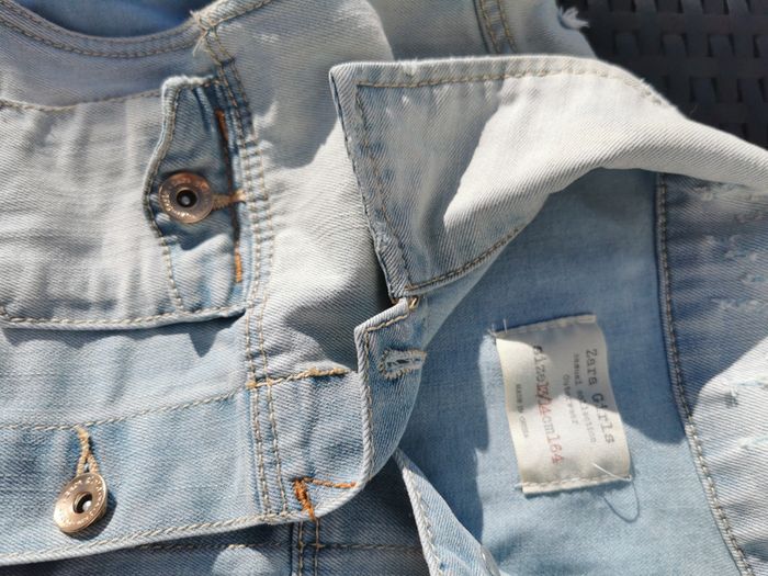 Veste jean Zara 34 - photo numéro 3