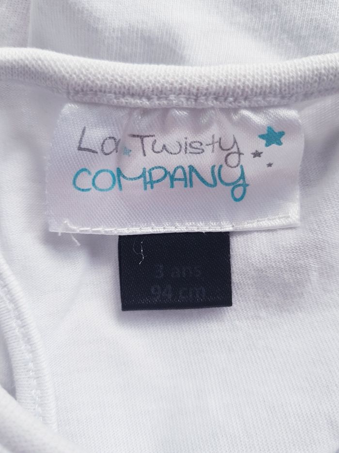 La Twisty Company - Ensemble pyjama deux pièces : débardeur + short (3 ans) - photo numéro 4