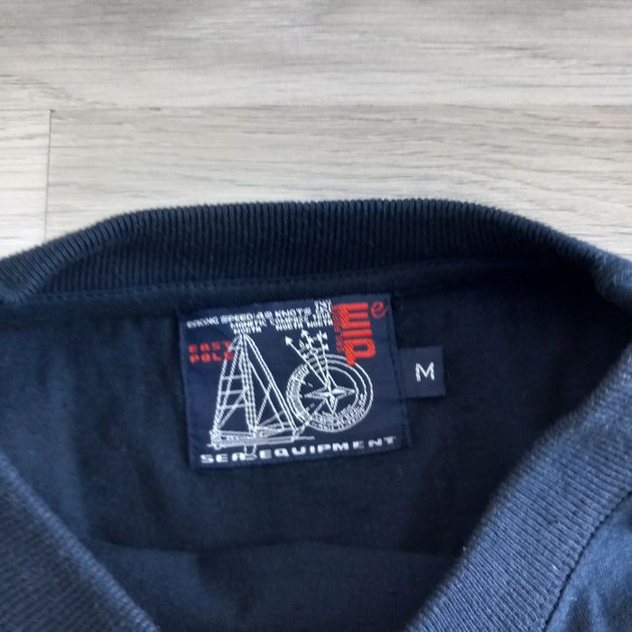 T-shirt homme bleu marine imprimé taille M - photo numéro 2