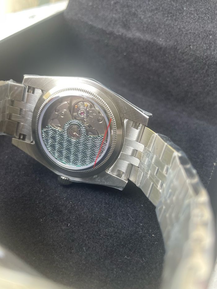 Montre Seiko Mod Arabic Dial Automatique Cadran Vert (brillant) - photo numéro 7