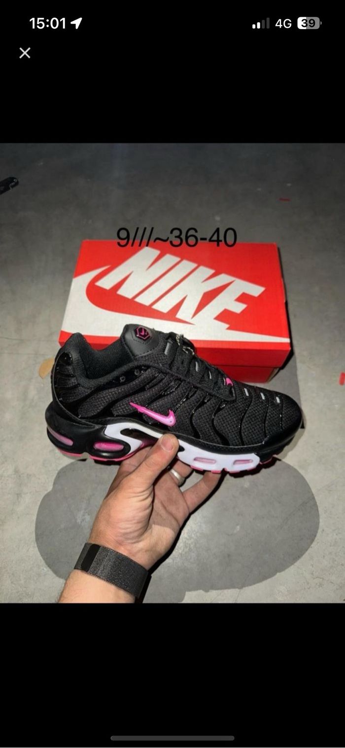 Nike tn noir rose 36