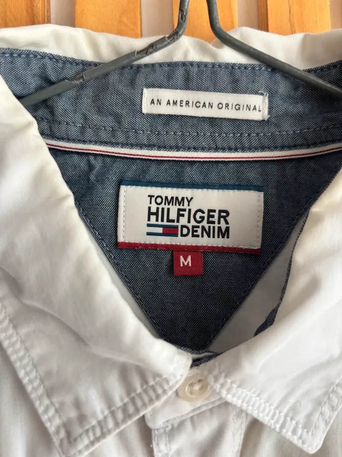 Chemise Tommy H blanc - photo numéro 3