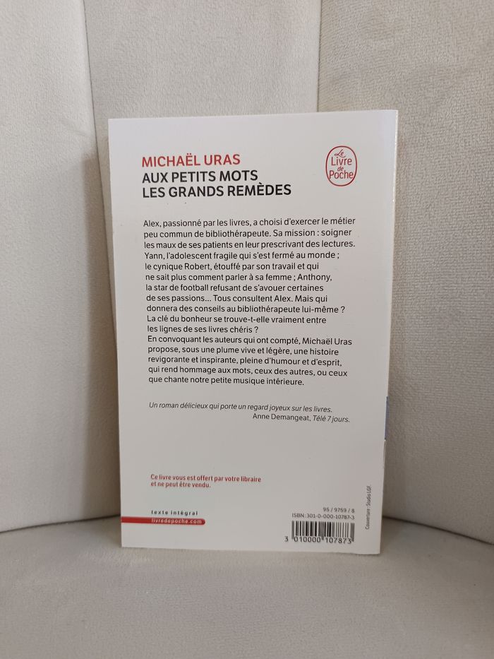 Roman " Aux petits mots les grands remèdes " - photo numéro 2