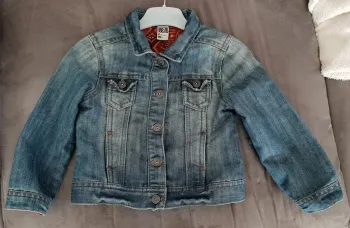 Veste en jean fille 3 ans