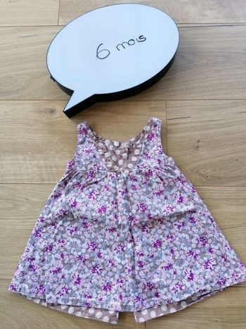 Robe réversible 6mois
