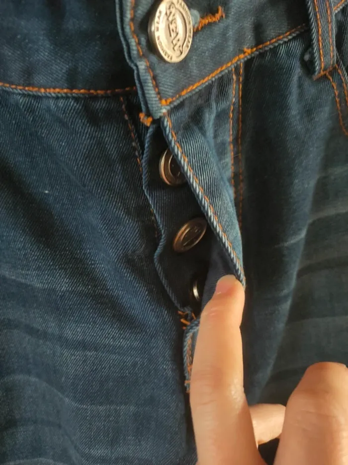 Jeans homme bleu taille 31US - photo numéro 3