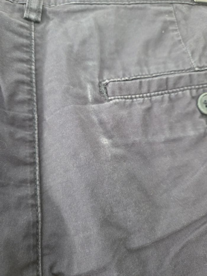 Bermuda short homme bleu marine bon état taille 46, h&m - photo numéro 4