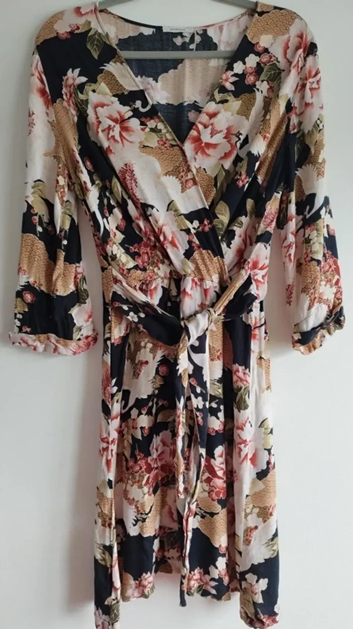 🌸 Robe patineuse cache coeur Promod demi saison japon- Drop Asie 👹 - photo numéro 3