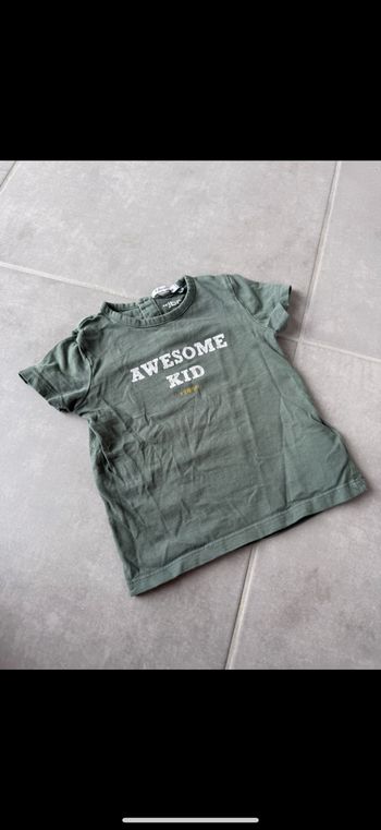 Tee shirt manches courtes 24 mois