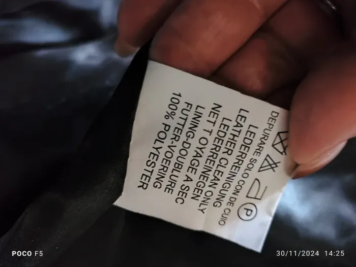 Veste  véritable cuir taille S - photo numéro 15