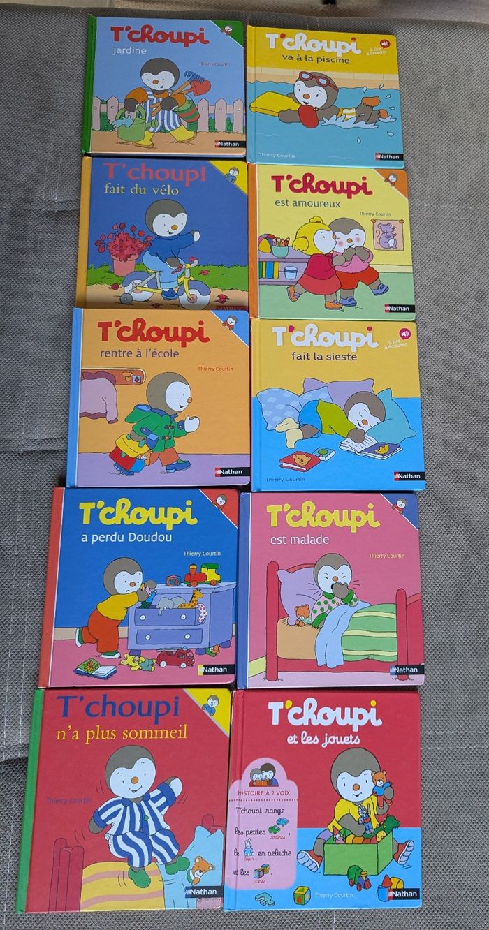 Lot de 10 livres T'choupi - photo numéro 3