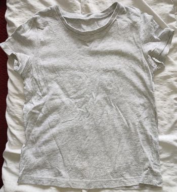 T-shirt gris enfant 6 ans