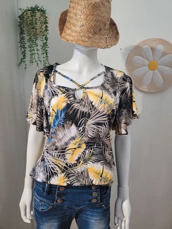 T shirt feuillage