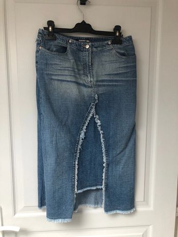 Jupe 3/4 jean femme taille 38school rag