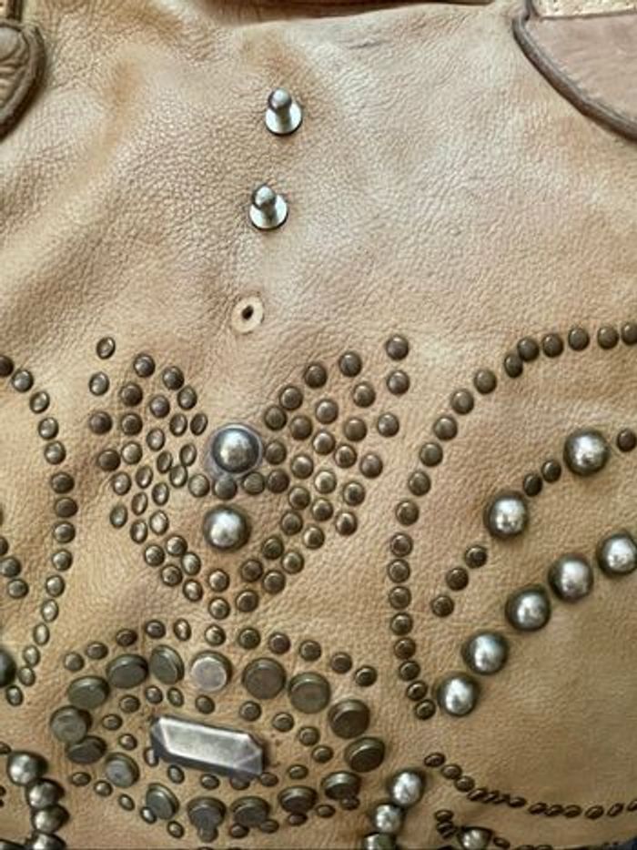 Zadig&voltaire sac cabas cuir à motifs cloutés 🌺 - photo numéro 10