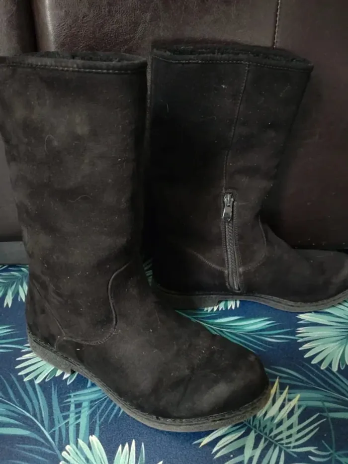Bottes noires fille 37 - photo numéro 4