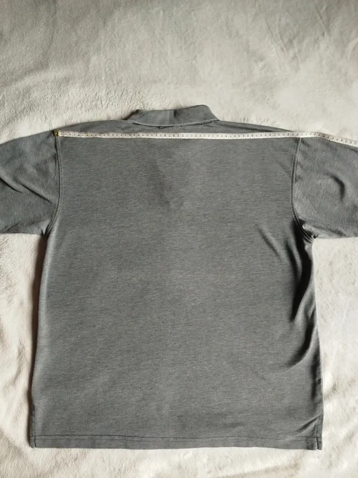 Polo vintage gris Ralph Lauren gris taille XL - photo numéro 10