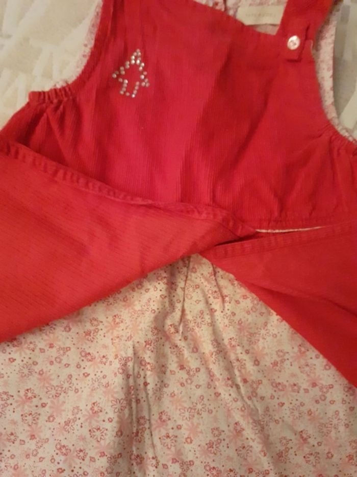 Robe velours hiver 6 mois - photo numéro 2