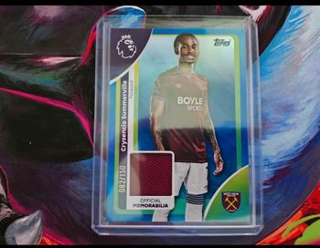 lot de cartes relics topps premier league