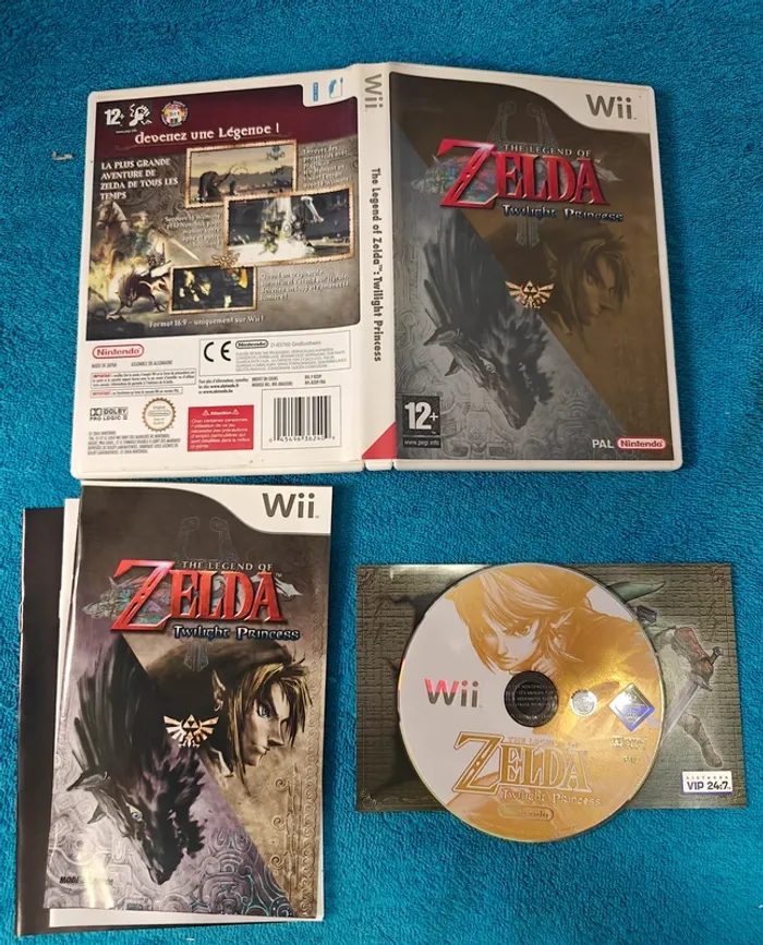 Wii The legend of Zelda twilight princess