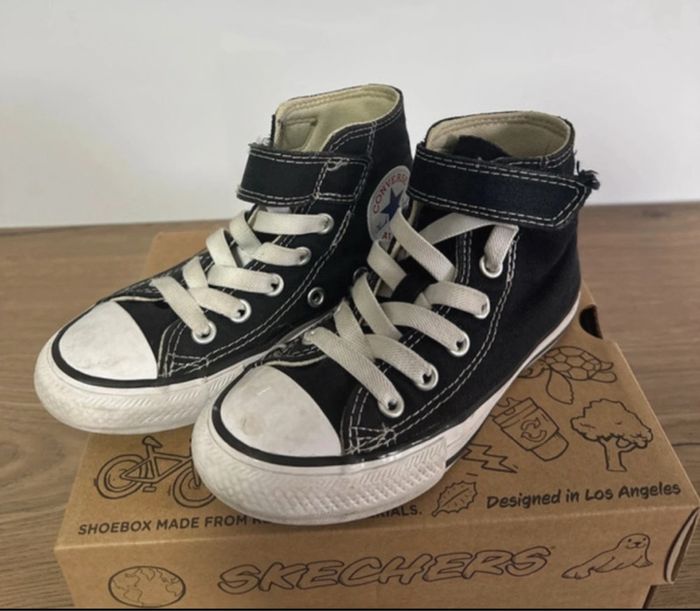 Converse enfant noir – Taille 27
