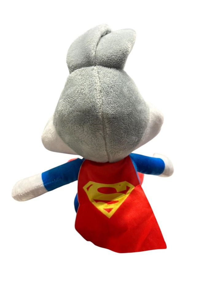 Peluche Warner Bros Looney Tunes Bugs Bunny édition Superman 20 cm Famosa neuf - photo numéro 2