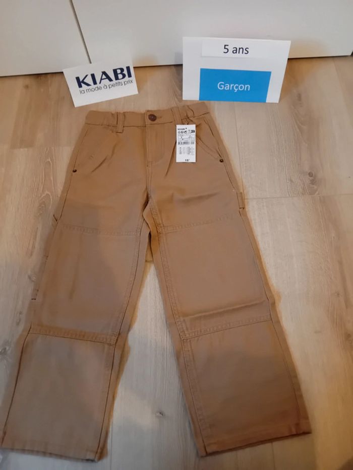 Pantalon toile garçon 5 ans Kiabi