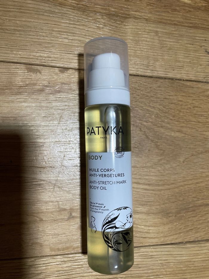 Patyka body Huile corps anti vergetures