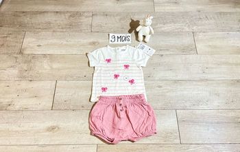 Ensemble bébé fille 06 mois neuf avec étiquette