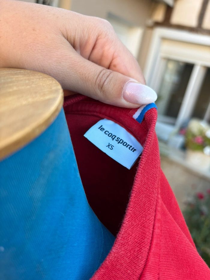 Sweat le coq sportif - bleu blanc rouge - taille XS/34 - - photo numéro 4