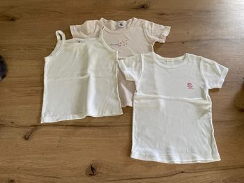 Lot 3 tshirts Petit Bateau Absorba taille 6 ans