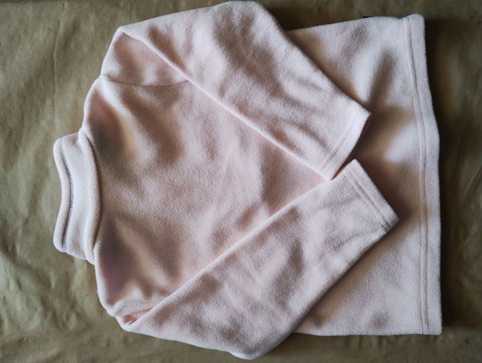 Sweat polaire uni rose pastel Decathlon 4 ans 98/104 cm - photo numéro 2