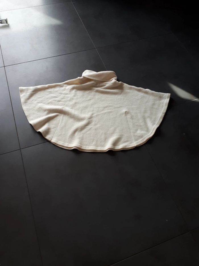 Poncho crème Punkidz 10 ans - photo numéro 5