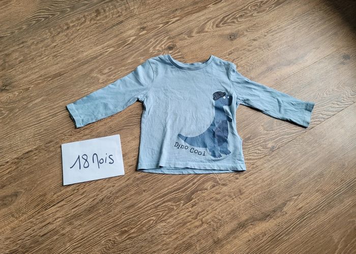 Tee-shirt manches longues gemo 18 mois