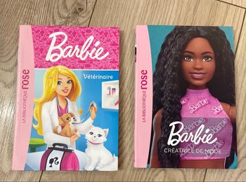 Lot 2 livres Barbie