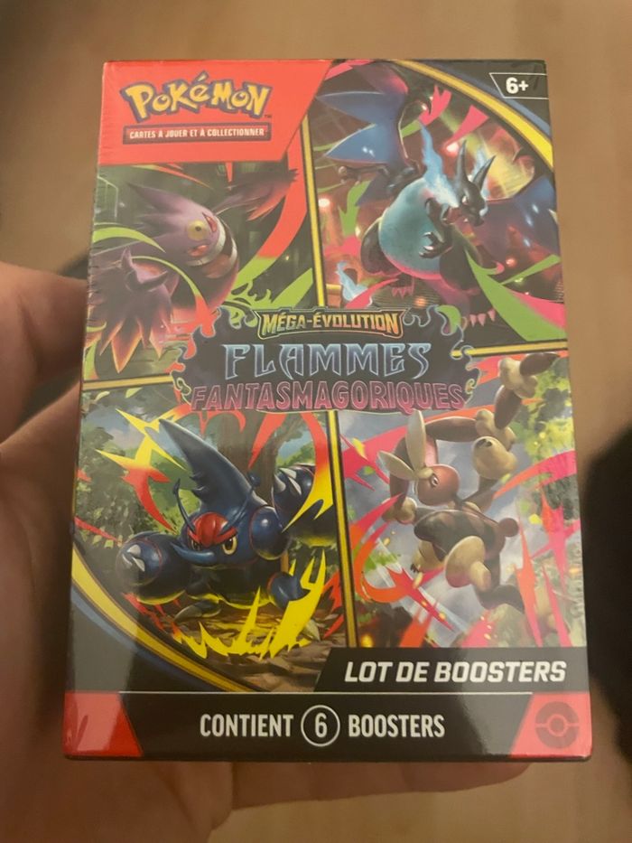 Pokémon Bundle ME02 Flammes Fantasmagoriques FR Neuf
