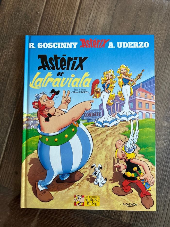Bande dessinée - Astérix et latraviata - uderzo 2001