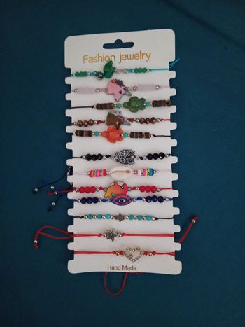 Lot de12 Bracelet fantaisie neuf