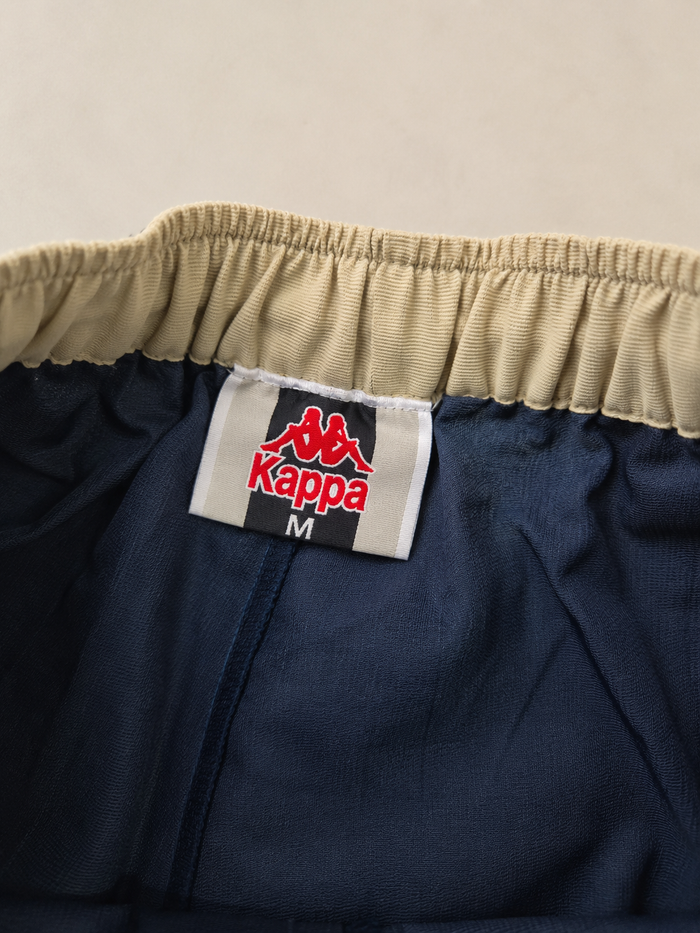 Short Kappa vintage bleu marine beige taille M - photo numéro 6