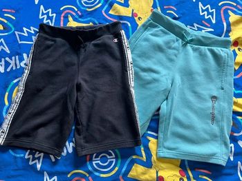 Lot de 2 shorts 9/10 ans champion