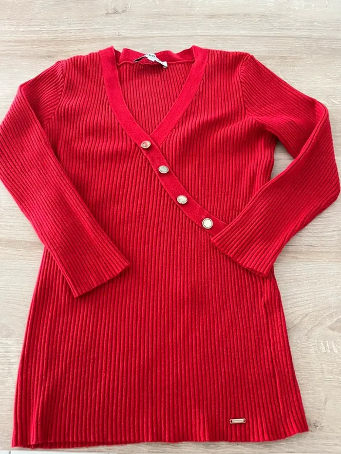 Haut rouge Morgan