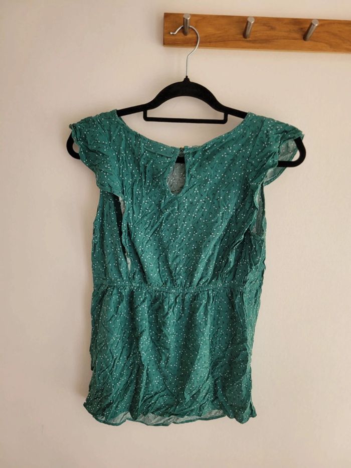 Blouse verte - photo numéro 2